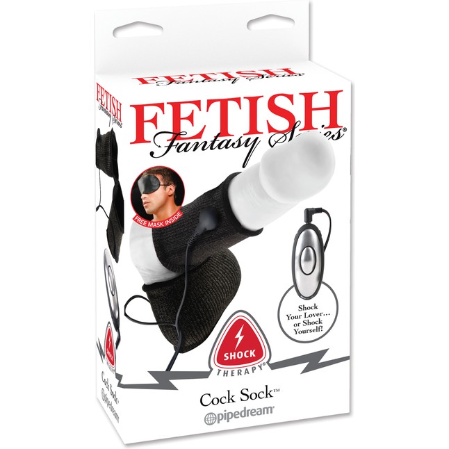 Электростимулятор для пениса и мошонки Shock Therapy Cock Sock - Fetish Fantasy Shock Therapy. Фотография 2.