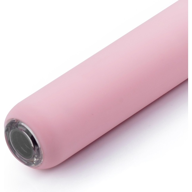 Нежно-розовый вибростимулятор с камерой Siime Eye - 16,5 см. Фотография 5.