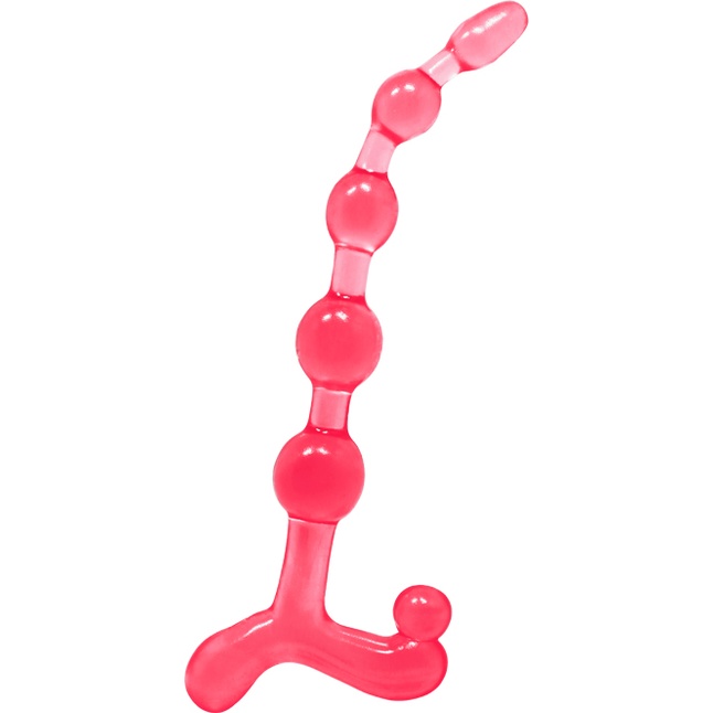 Розовый анальный стимулятор - 22 см