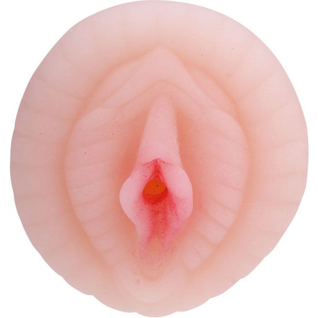 Нежная телесная вагина-мастурбатор с вибрацией. Фотография 4.
