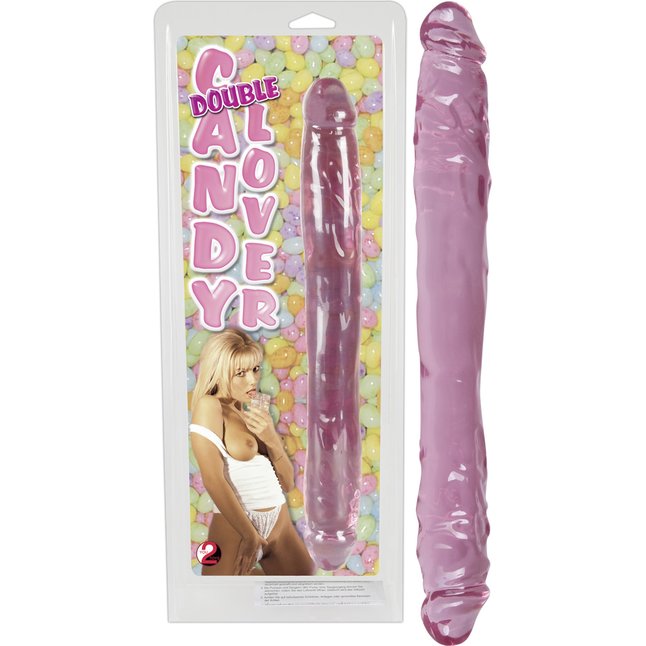 Двусторонний фаллоимитатор Candy Double Lover - 30 см - You2Toys