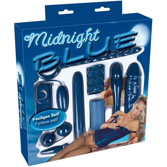 Эротический набор Midnight Blue Set - You2Toys. Фотография 11.
