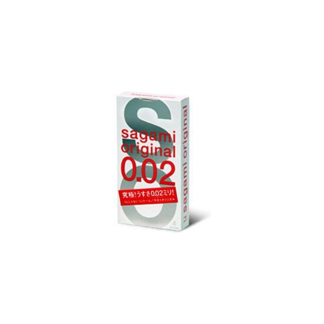 Ультратонкие презервативы Sagami Original 0.02 - 4 шт - Sagami Original
