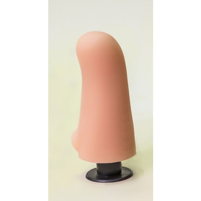 Женский страпон Harness с вагинальной пробкой - 16,5 см - Lesbi Collection. Фотография 3.