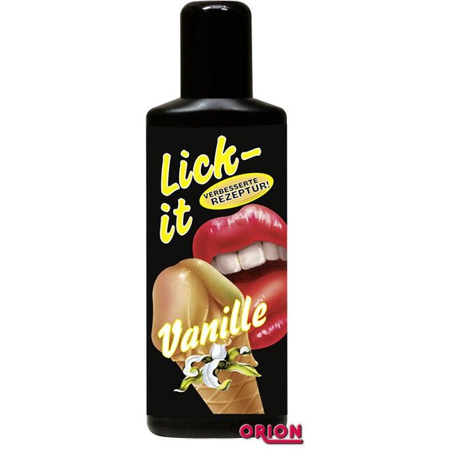 Съедобная смазка Lick It с ароматом ванили - 100 мл - Lick it