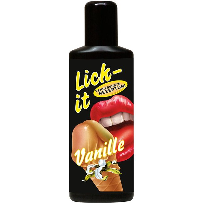 Съедобная смазка Lick It с ароматом ванили - 50 мл - Lick it