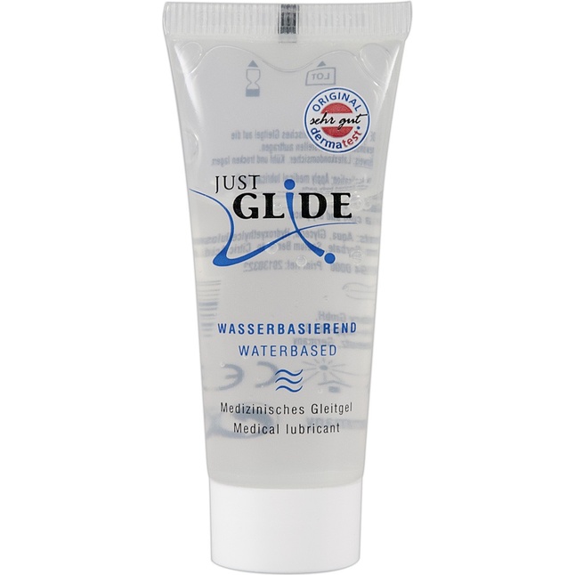 Гель-смазка на водной основе Just Glide - 20 мл - Just Glide