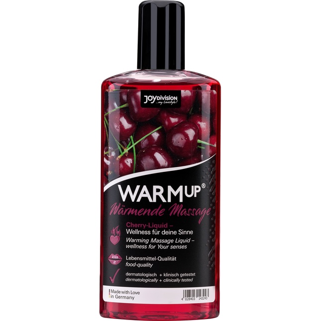 Разогревающее масло WARMup Cherry - 150 мл