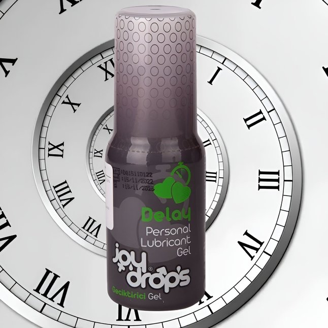 Пролонгирующая смазка JoyDrops Delay - 50 мл. Фотография 6.