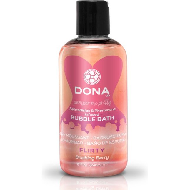 Пена для ванн DONA Flirty Blushing Berry - 240 мл - DONA