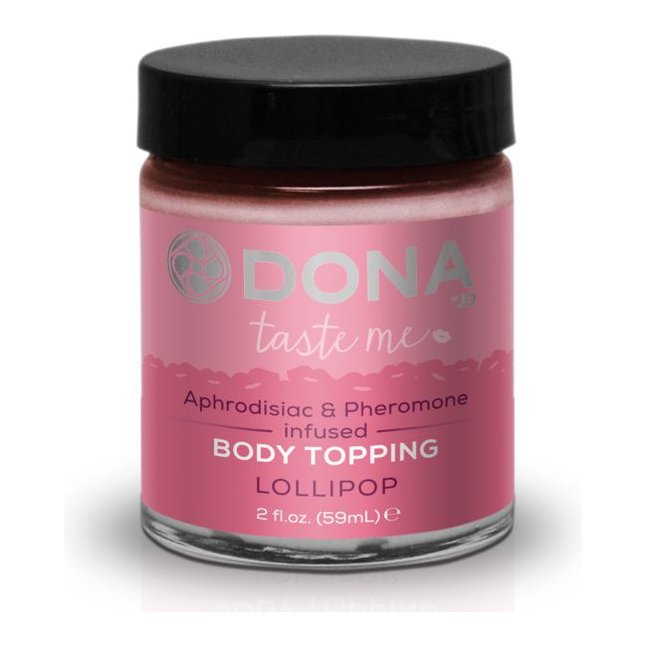 Топпинг для тела DONA Lollipop с ароматом леденцов - 59 мл - DONA
