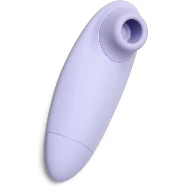 Фиолетовый вакуумный стимулятор клитора So Divine Pearl - 10 см