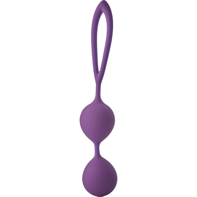 Фиолетовые вагинальные шарики Flirts Kegel Balls - Flirts. Фотография 3.