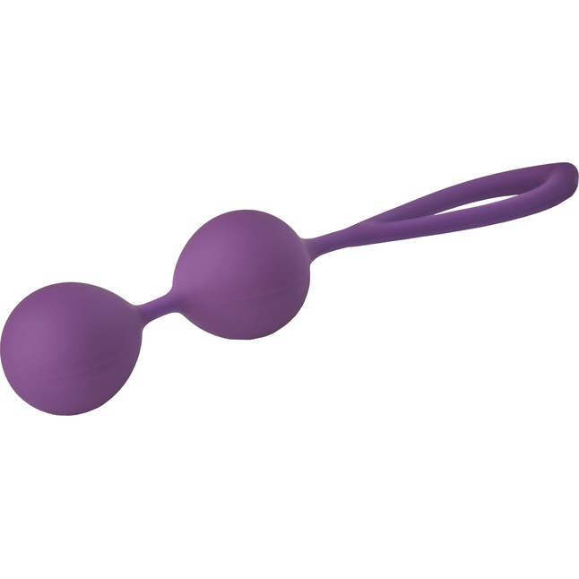 Фиолетовые вагинальные шарики Flirts Kegel Balls - Flirts. Фотография 6.