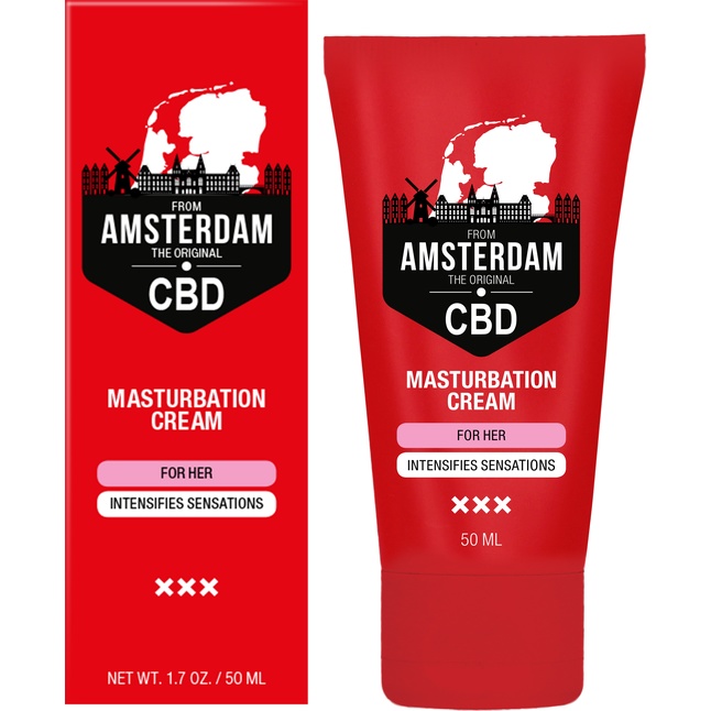 Крем для мастурбации для женщин CBD from Amsterdam Masturbation Cream For Her - 50 мл - Pharmquests