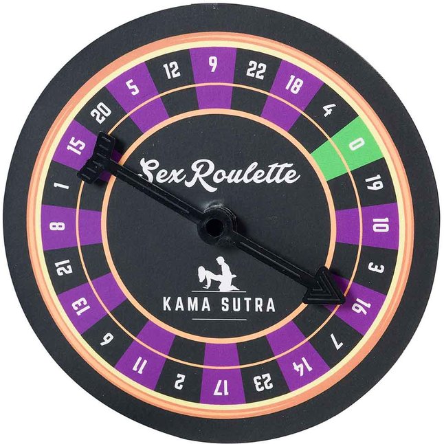 Настольная игра-рулетка Sex Roulette Kamasutra. Фотография 2.