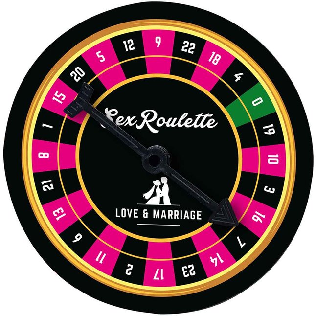 Настольная игра-рулетка Sex Roulette Love Marriage. Фотография 3.