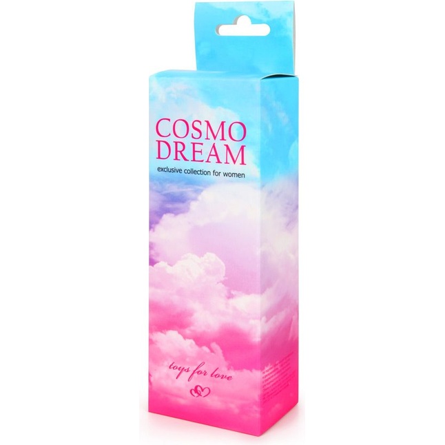 Розовые силиконовые вагинальные шарики с петлей - 17 см - COSMO DREAM. Фотография 3.
