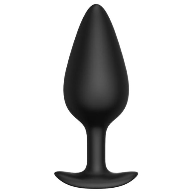 Черная анальная пробка Butt plug №04 - 10 см - BLKDESIRE