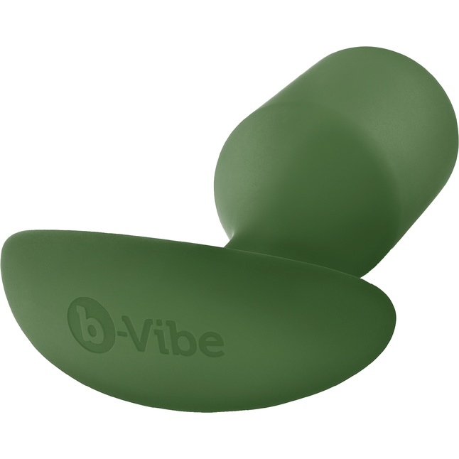 Пробка цвета хаки для ношения B-vibe Snug Plug 4 - 14 см. Фотография 4.