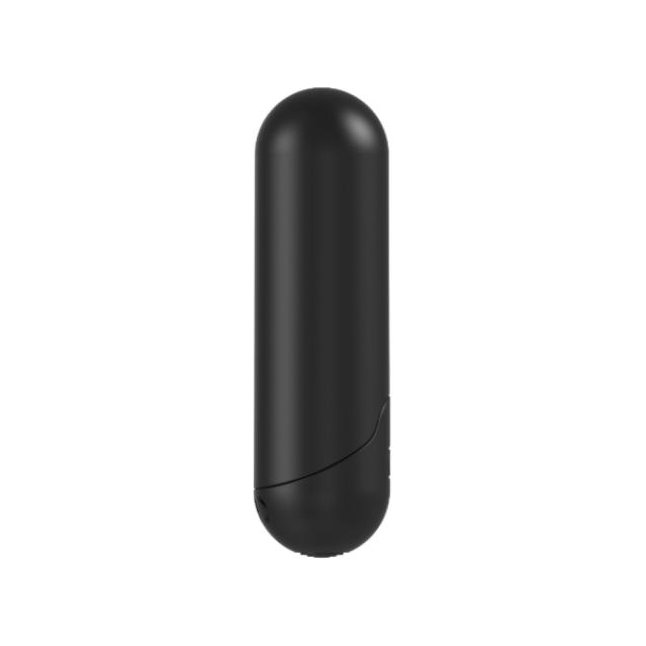 Черная перезаряжаемая анальная пробка №08 Cone-shaped butt plug - 13,5 см - BLKDESIRE. Фотография 9.