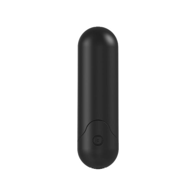 Черная перезаряжаемая анальная пробка №08 Cone-shaped butt plug - 13,5 см - BLKDESIRE. Фотография 11.