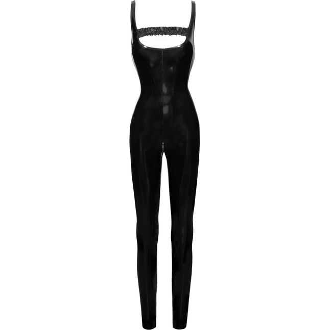 Облегающий комбинезон с двусторонней молнией PVC overall with 2-way zipper. Фотография 4.