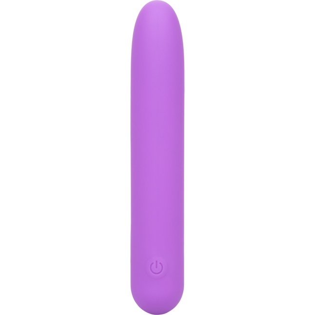 Фиолетовый мини-вибратор Bliss Liquid Silicone Mini Vibe - 10,75 см - Bliss. Фотография 5.