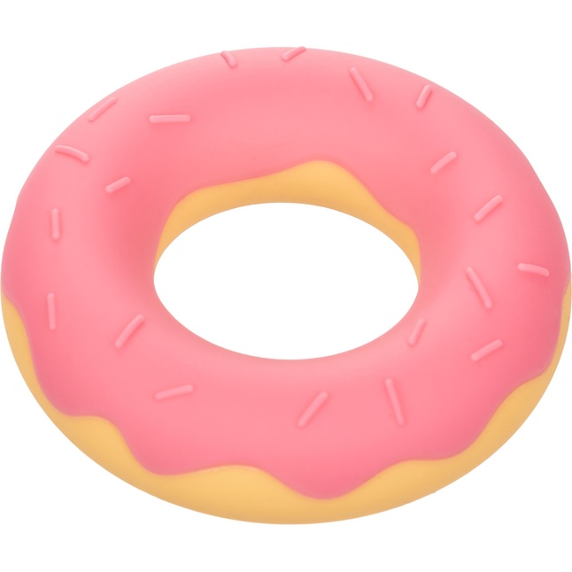 Эрекционное кольцо в форме пончика Dickin’ Donuts Silicone Donut Cock Ring - Naughty Bits. Фотография 6.