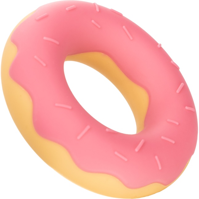 Эрекционное кольцо в форме пончика Dickin’ Donuts Silicone Donut Cock Ring - Naughty Bits. Фотография 7.