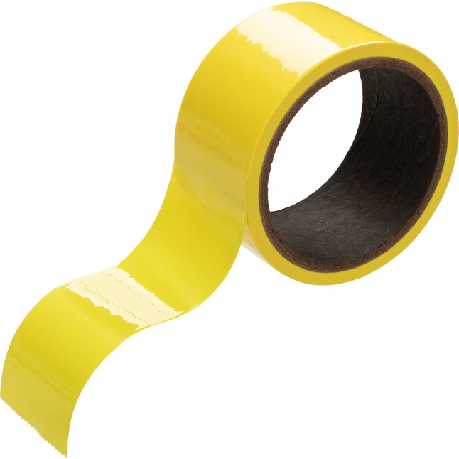 Желтый скотч для связывания Bondage Tape - 18 м - Boundless