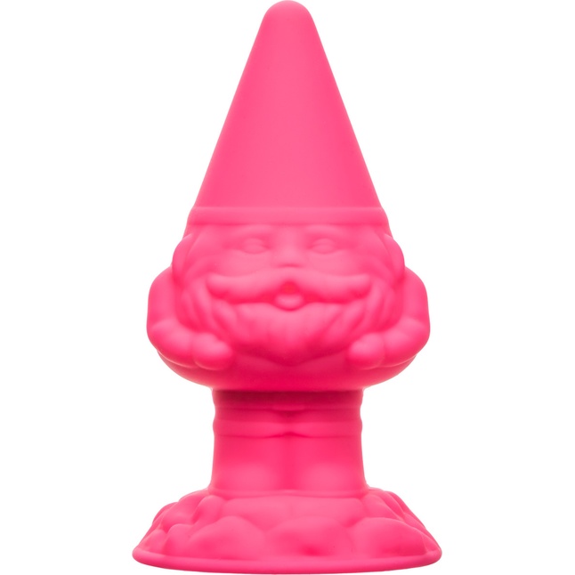 Розовая анальная пробка в форме гнома Anal Gnome - Naughty Bits. Фотография 5.