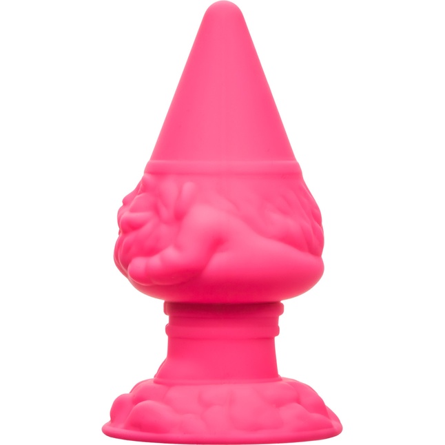 Розовая анальная пробка в форме гнома Anal Gnome - Naughty Bits. Фотография 6.