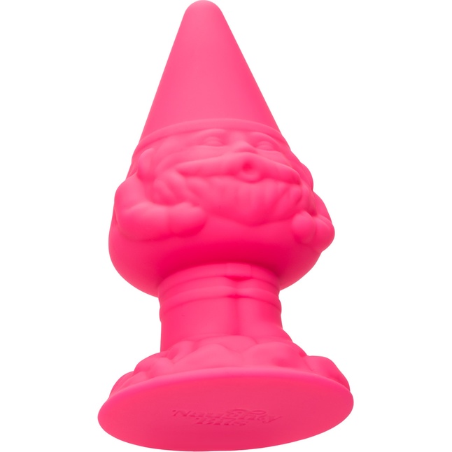 Розовая анальная пробка в форме гнома Anal Gnome - Naughty Bits. Фотография 7.