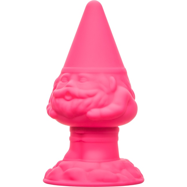 Розовая анальная пробка в форме гнома Anal Gnome - Naughty Bits