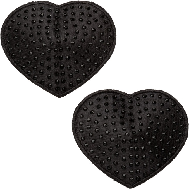 Черные пэстисы в форме сердечек Heart Pasties - Radiance