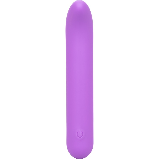 Фиолетовый мини-вибромассажер Liquid Silicone Mini G Vibe для стимуляции зоны G - 10,75 см - Bliss. Фотография 5.