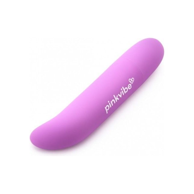 Фиолетовый вибромассажер Pink Vibe для стимуляции точки G и клитора - 12,2 см. Фотография 7.
