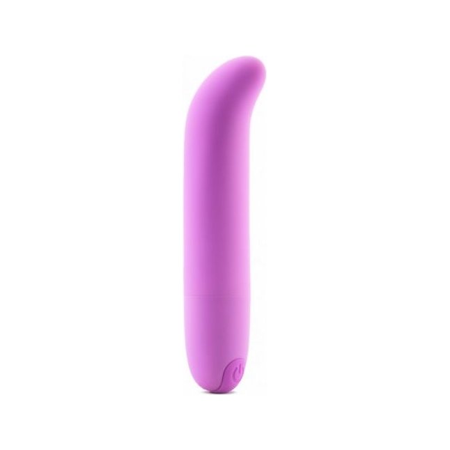 Фиолетовый вибромассажер Pink Vibe для стимуляции точки G и клитора - 12,2 см