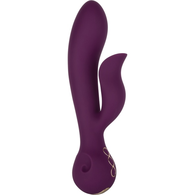 Фиолетовый вибратор-кролик Fantasy - 22,25 см - Obsession. Фотография 8.
