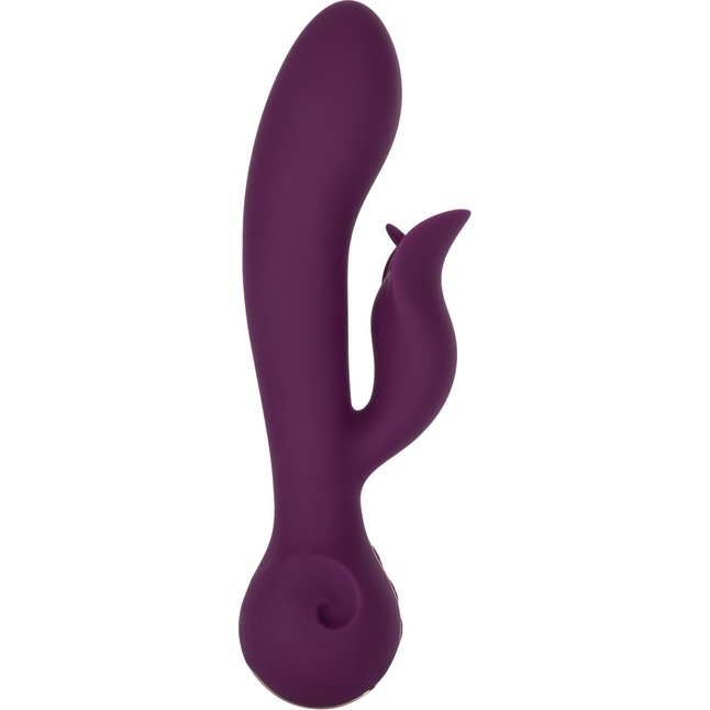 Фиолетовый вибратор-кролик Fantasy - 22,25 см - Obsession. Фотография 9.