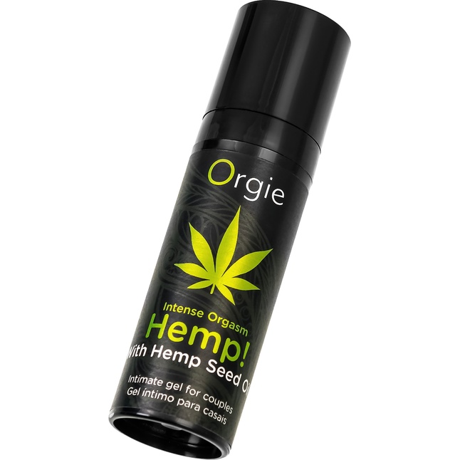 Возбуждающий интимный гель для пар ORGIE Hemp Intense Orgasm - 15 мл. Фотография 6.