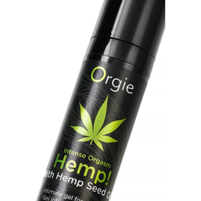 Возбуждающий интимный гель для пар ORGIE Hemp Intense Orgasm - 15 мл. Фотография 9.