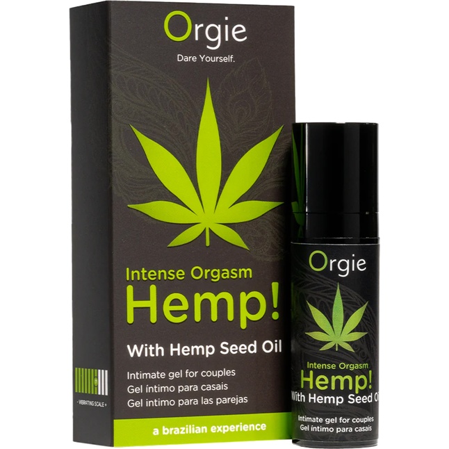 Возбуждающий интимный гель для пар ORGIE Hemp Intense Orgasm - 15 мл