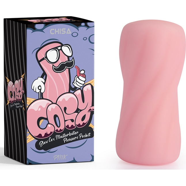 Розовый мастурбатор Blow Cox Masturbator Pleasure Pocket - COSY