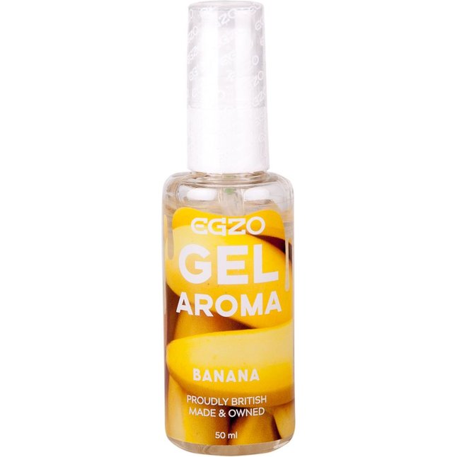 Интимный лубрикант Egzo Aroma с ароматом банана - 50 мл. FFF - Aroma