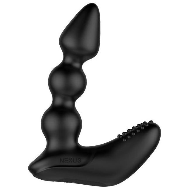 Черный вибростимулятор Nexus Bendz Prostate Edition - 14,1 см