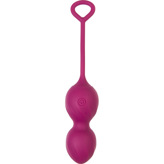 Бордовые вагинальные шарики Moussy с вибрацией и пультом ДУ - L EROINA. Фотография 3.