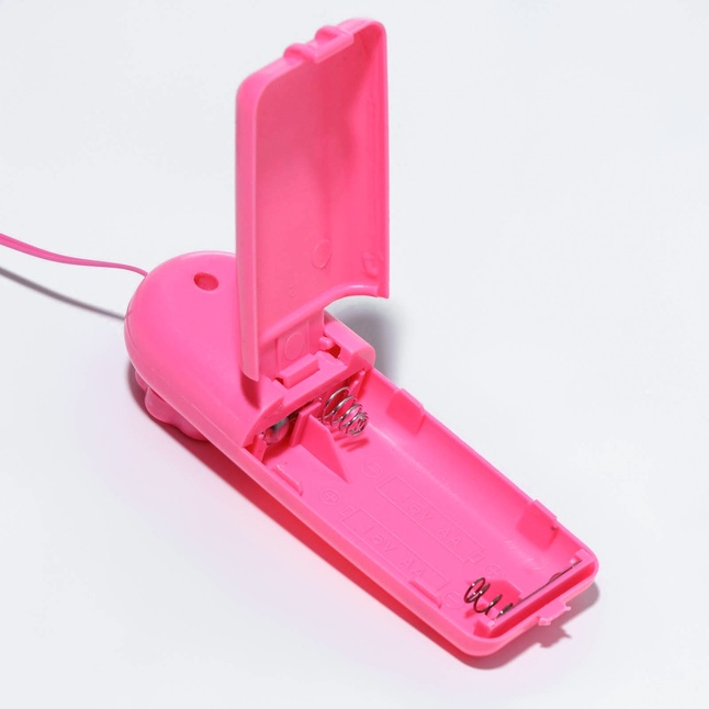 Розовое гладкое виброяйцо с выносным пультом - Оки-Чпоки. Фотография 2.