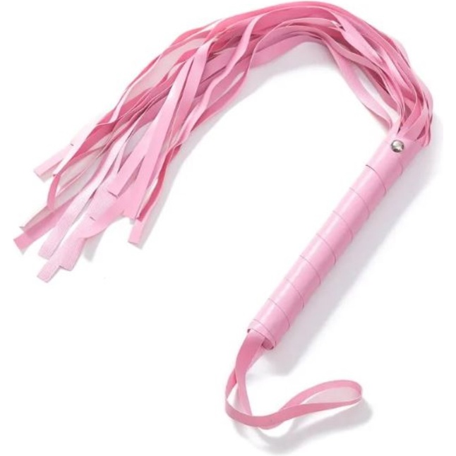 Розовая плеть с петлей - 55 см - Оки-Чпоки. Фотография 2.